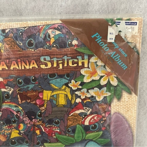 NEW Lilo & STITCH Photo Album Disney Japan 8 Black pages - Picture 10 of 10